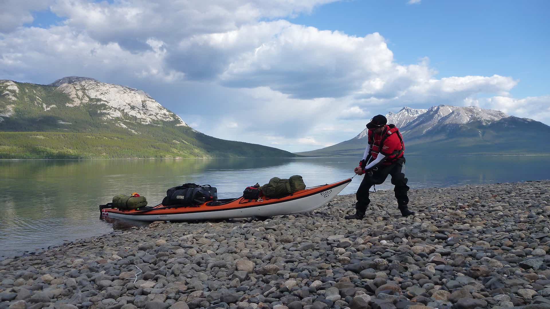  Yukon River, Eventyrlige Yukon, foredrag, Erik B. Jørgensen, trækker 
