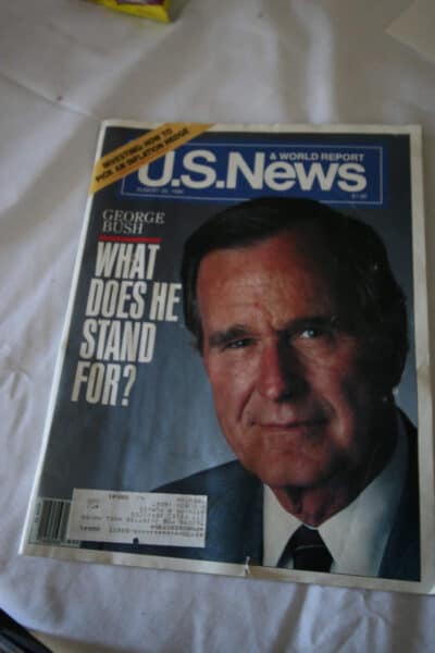 Gammelt Amerikanskblad U.S.News 1990'erne, DYE II, Grønland, Indlandsisen
