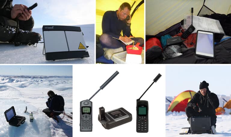 Satellittelefon, systemer og dækning, lære mere om Iridium, Inmarsat, Starlink, mv. her, af eventyrer Erik B. Jørgensen