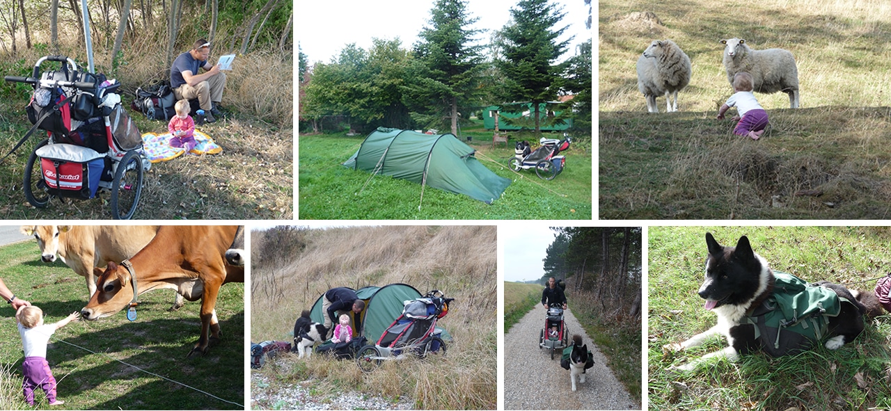 Ærø rundt, med barn og babyjokker, af Erik B. Jørgensen