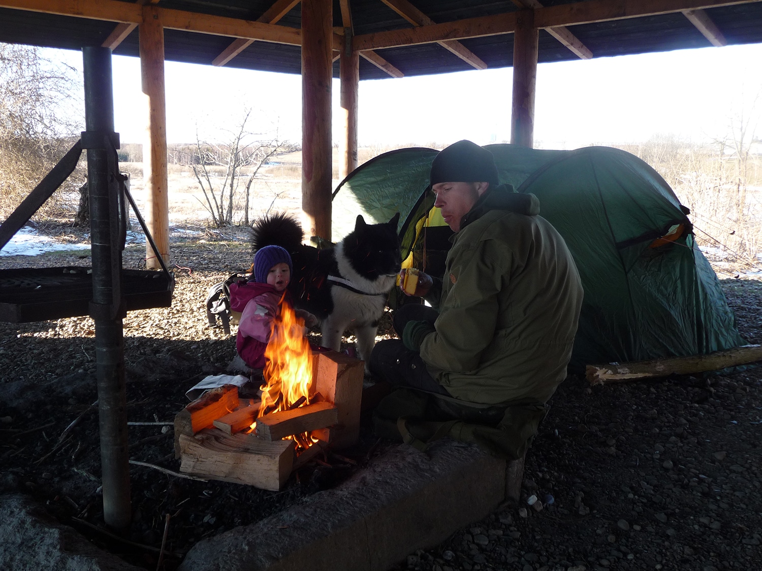 Vandretur ved Kirkendrup Skov, Odense, mikroeventyr