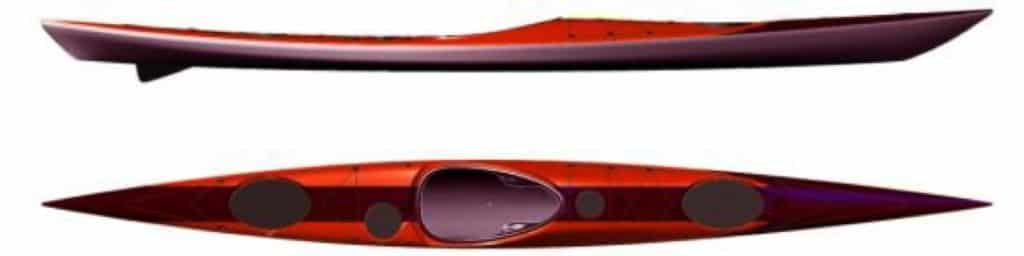 Kajak under Skandinavien rundt i kajak, Empower fra ArrowKayaks