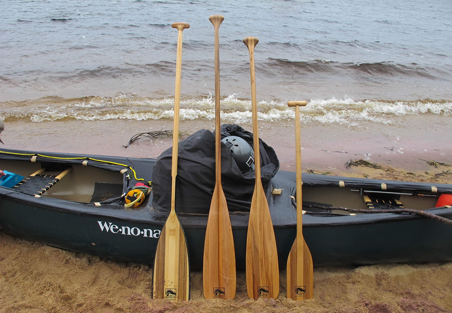 Padler og stagestand til kano [Valg af]