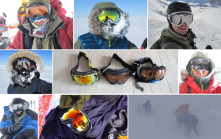 Valg af Skibriller, Ski goggles. Samt fif og tricks til brug. Fra ture af eventyrer og polarfare Erik B. Jørgensen