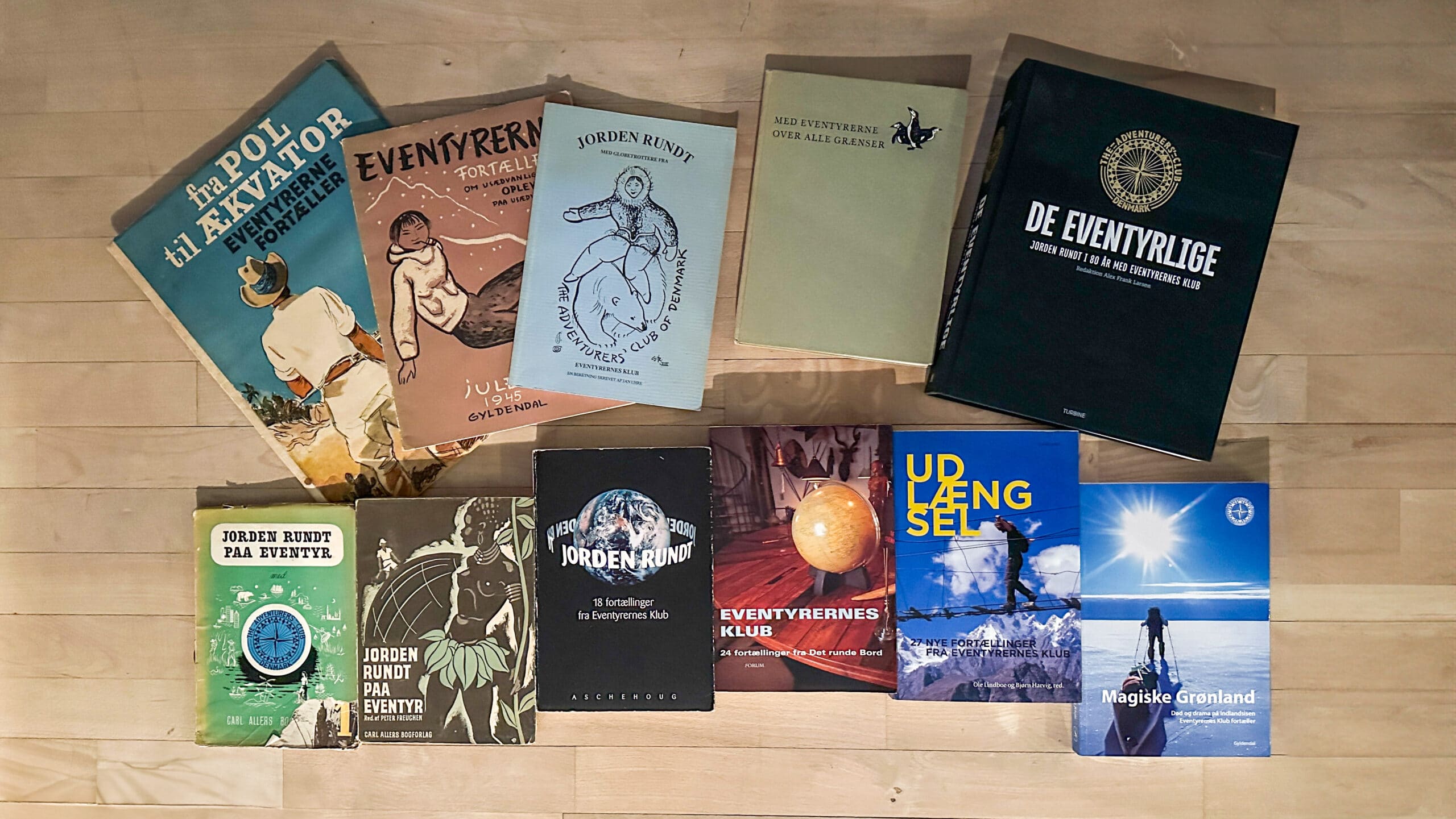 Eventyrernes Klub, den forunderlige verden!, bøger fra Eventyrernes Klub af Erik B. Jørgensen