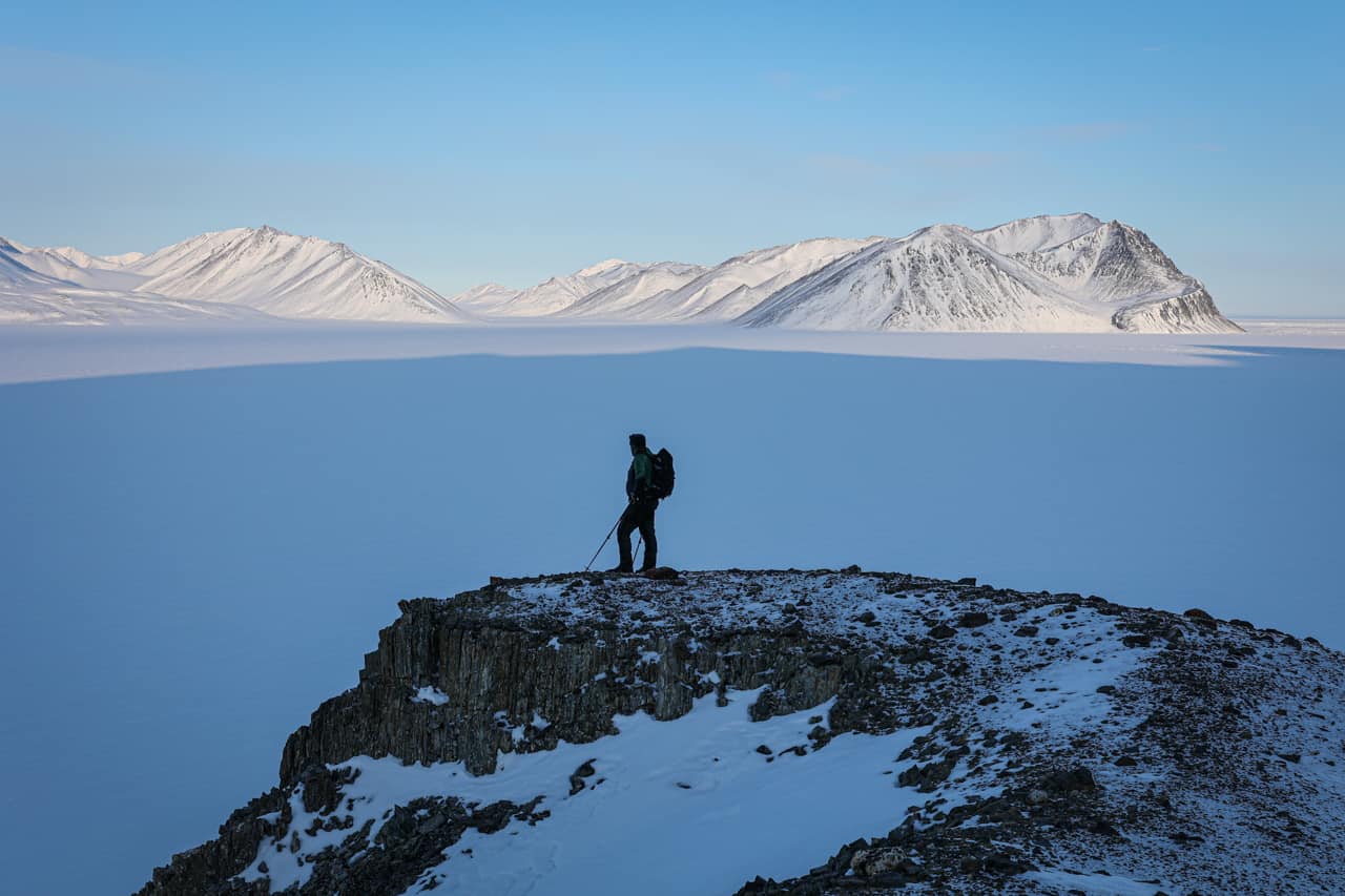 "3. Thule til Thule ekspedition" Hanna ø, Nordøstgrønland