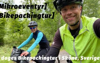 Bikepacking, Sverige, Orkeljunga, Skåne rute 344, Maj 26-29 maj 2022, med eventyrer Erik B. Jørgensen