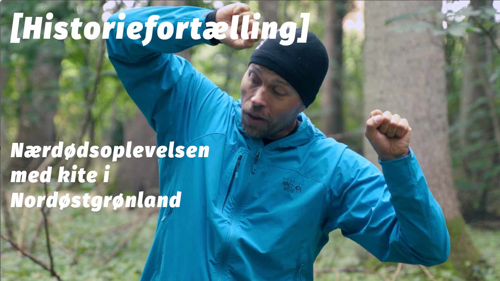 Nærdødsoplevelsen med kite i Nordøstgrønland [Historiefortælling] af polarfare Erik B. Jørgensen