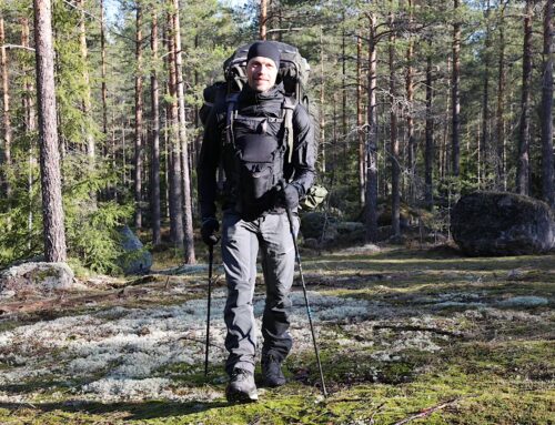 Udstyr og grej under Finland på langs – til fods