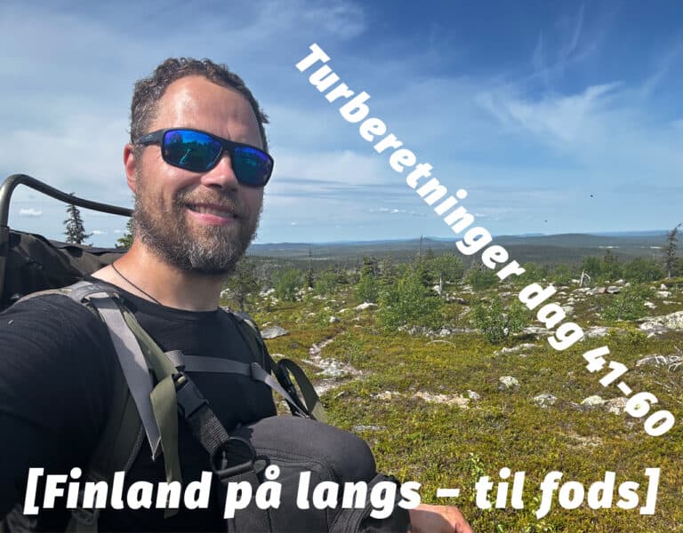 Finland på langs turberetninger dag 41-60 af eventyrer Erik B. Jørgensen