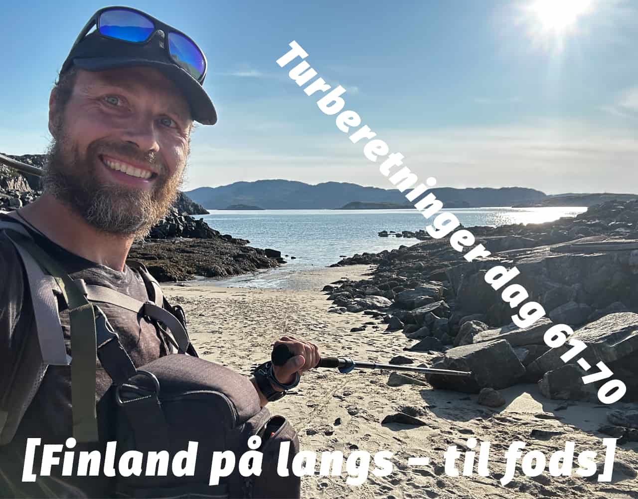 Finland på langs turberetninger dag 61-71 af eventyrer Erik B. Jørgensen