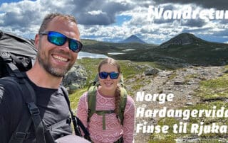 Hardangervidda, Finse til Rjukan, vandretur [Far og datter i Vildmarken] med eventyrer Erik B. Jørgensen