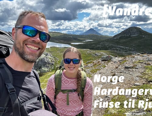Hardangervidda, Finse til Rjukan, vandretur [Far og datter i Vildmarken] (film)