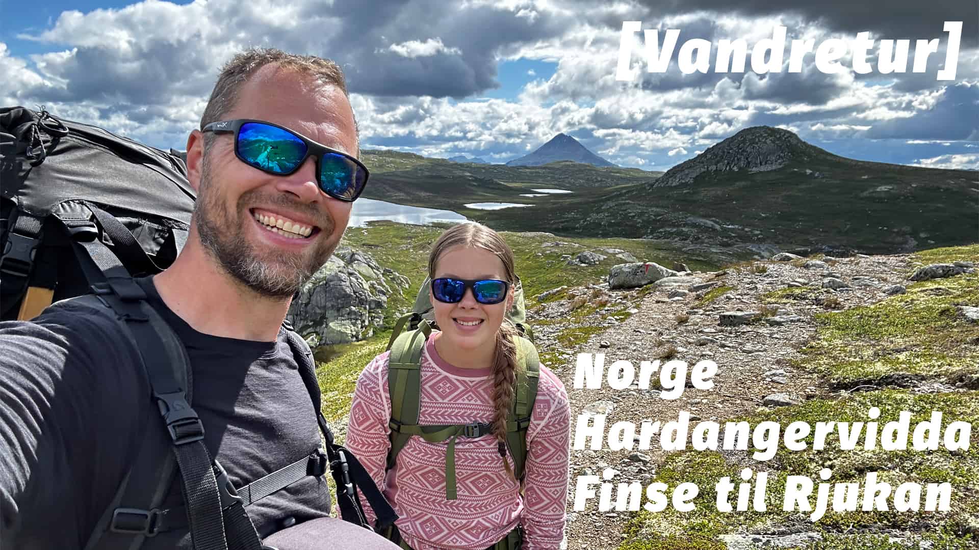 Hardangervidda, Finse til Rjukan, vandretur [Far og datter i Vildmarken] med eventyrer Erik B. Jørgensen