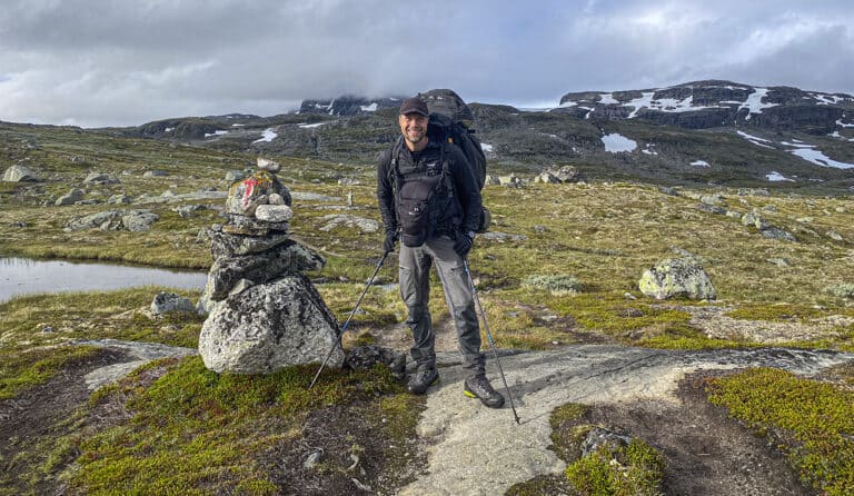 Hardangervidda, Norg gennemgang af eventyrer Erik B. Jørgensen