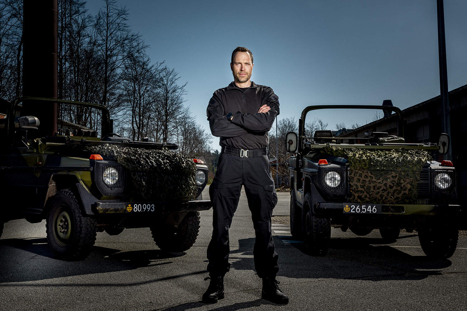 Instruktør, Erik B. Jørgensen, Korpset, sæson 6. Foto Lars E. Andreasen/TV 2