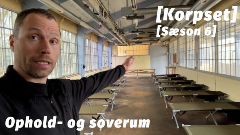Ophold- og soverum, Korpset 6, indblik bag kameraet med instruktør Erik B. Jørgensen