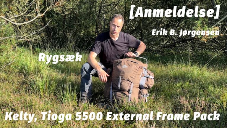 Rygsæk, Kelty, Tioga 5500 External Frame Pack [Anmeldelse] af Erik B. Jørgensen