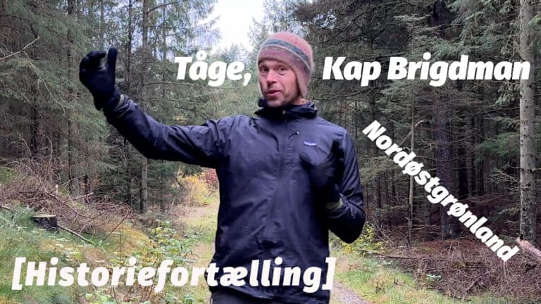 Tåge, Kap Brigdman, Nordøstgrønland [Historiefortælling] af Erik B. Jørgensen