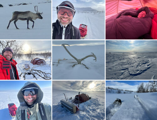 Dagsberetninger fra “Skieventyr i Nordnorge, med ski og pulk, fra Kirkenes til Alta”