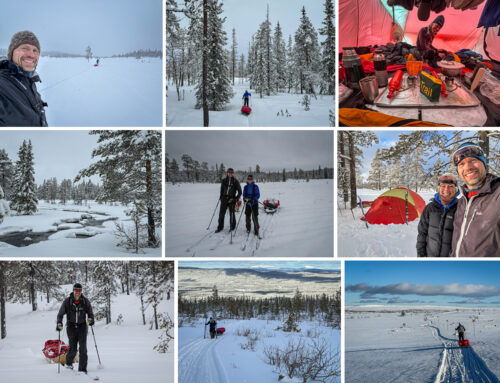 Fulufjället med pulk og ski [Vintertur] (film)