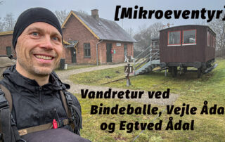 Vandretur ved Bindeballe, Vejle - og Egtved Ådal [Mikroeventyr] med eventyrer Erik B. Jørgensen