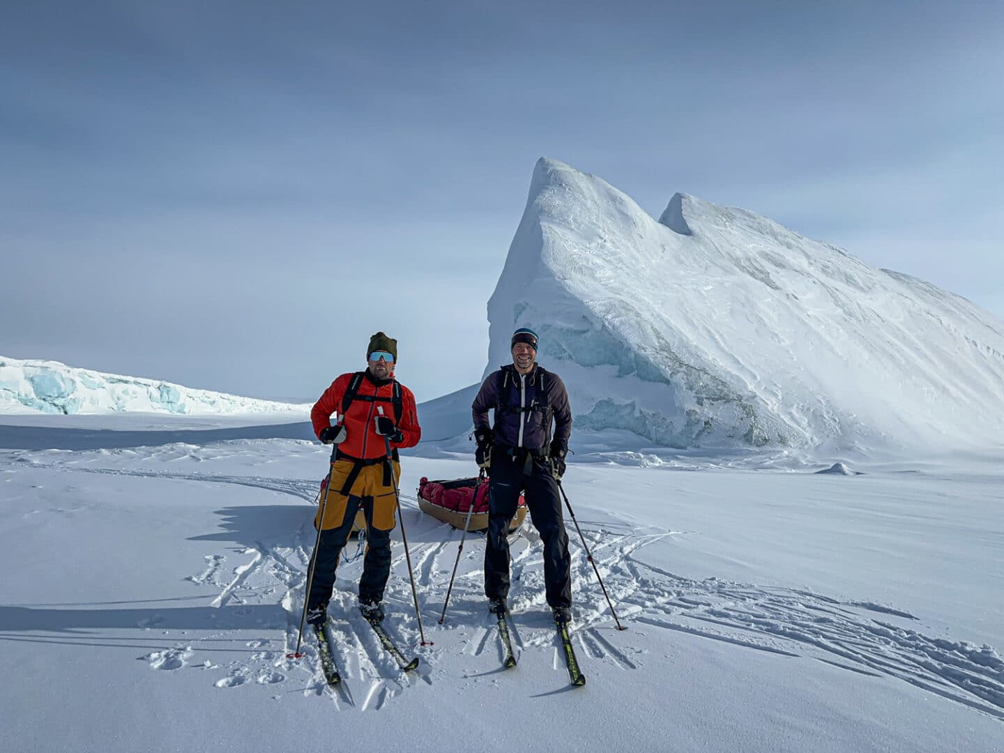 nordoestgroenland som at vaere hjemme 4 thule til thule ekspedition 00003 erik b joergensen og jesper 1 - Nordøstgrønland, som at være hjemme! 5