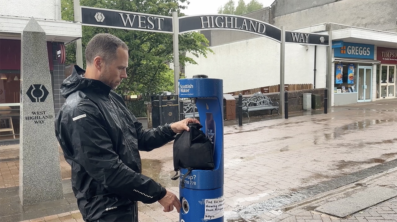 West Highland Way, vandretur i Skotland [Råd & fif] Vand på turen, Scottish Water Tap