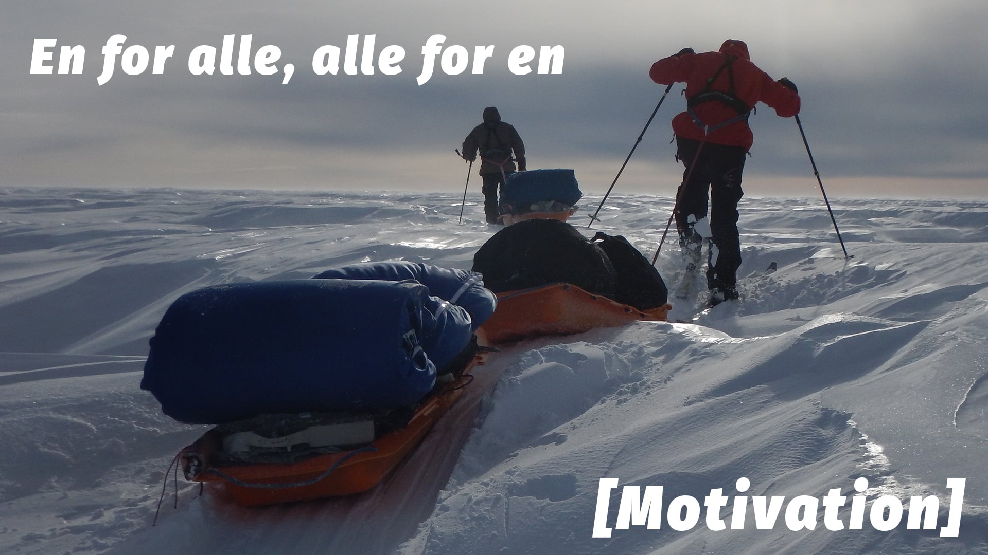 En for alle, alle for en [Motivation] den Grønlandsk Indlandsis, Erik B. Jørgensen