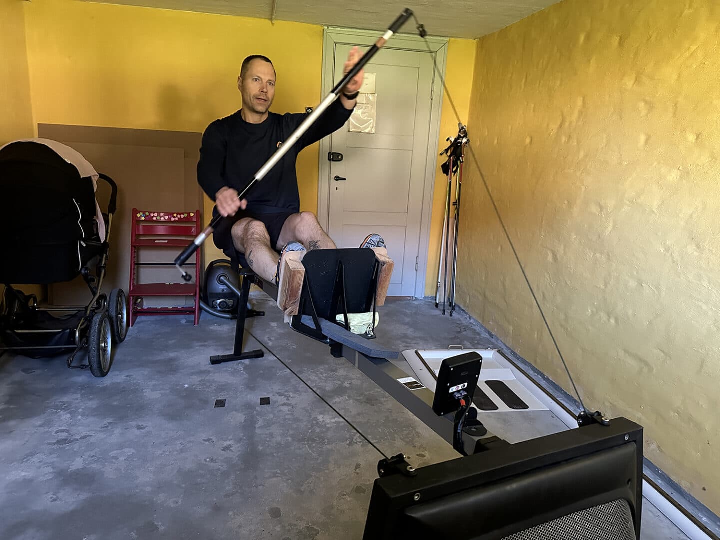 Hvordan træner jeg til mine friluftsture [Vandre-, Kano-, Kajak-, Vinterture, mv.] [Fif og råd] Kajakergometer, Erik B. Jørgensen