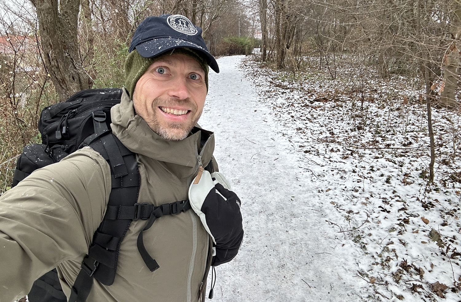 Hvordan træner jeg til mine friluftsture [Vandre-, Kano-, Kajak-, Vinterture, mv.] [Fif og råd] Rygsækstræning vinter, Erik B. Jørgensen