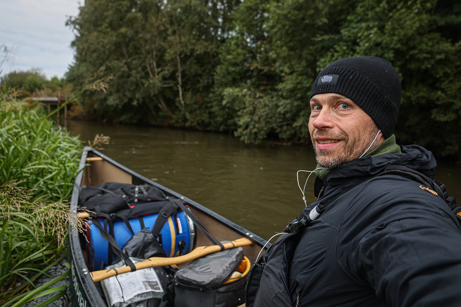 Kanotur tips, gode råd og fif til en fed tur, kanotønde i kanoen, Erik B. Jørgensen