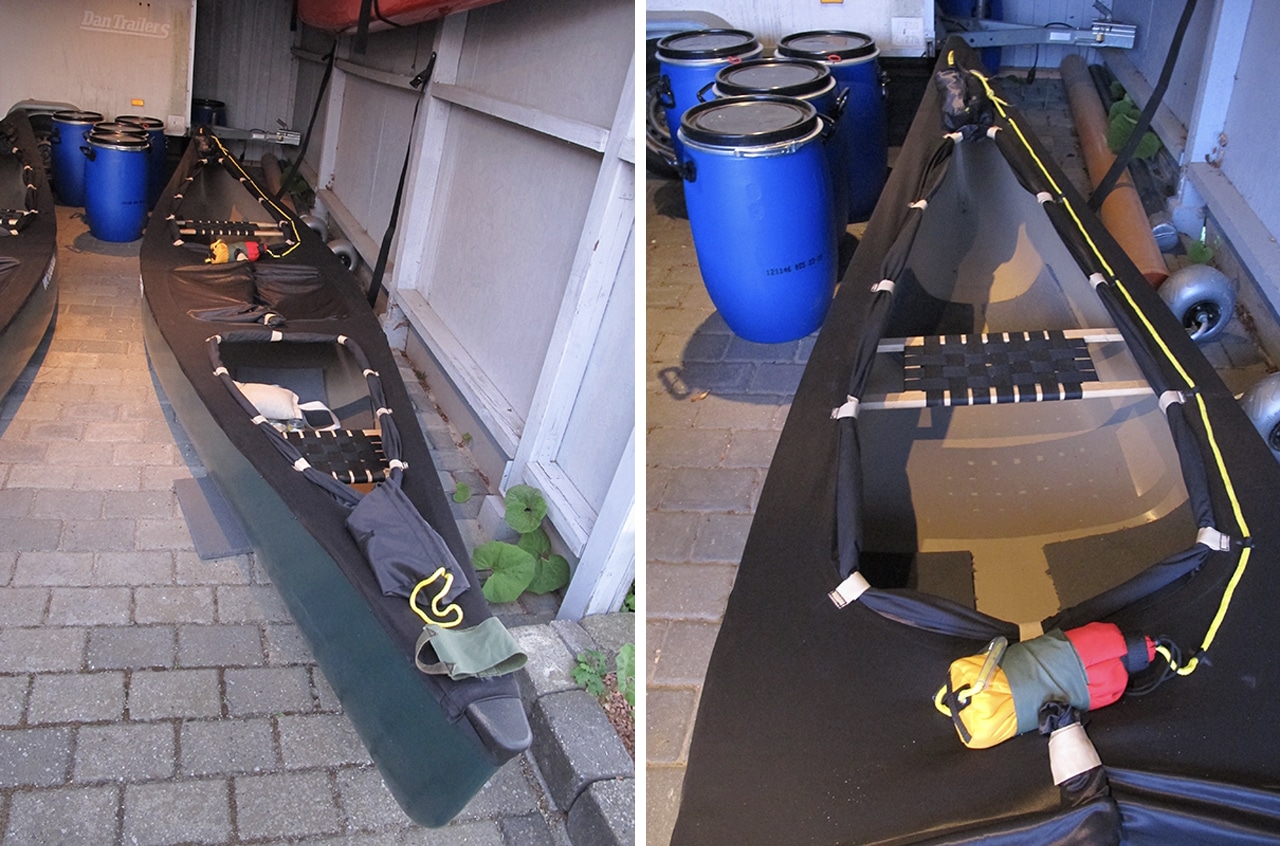 Kanotur tips, gode råd og fif til en fed tur, sprayskirt, kano cover