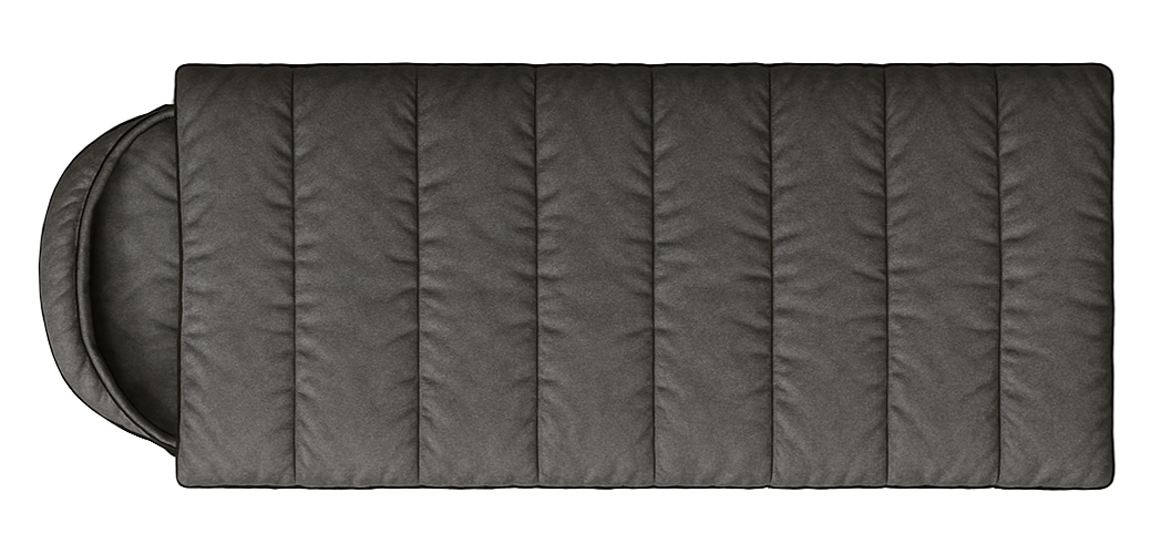 Valg af sovepose, tæppe form, af Erik B. Jørgensen