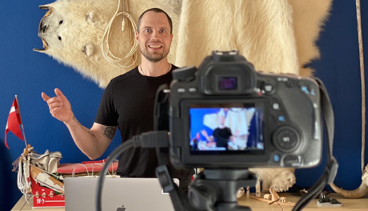 Online foredrag om motivation, samarbejde, mål og ledelse, Erik B. Jørgensen, eventyrer og polarfarer