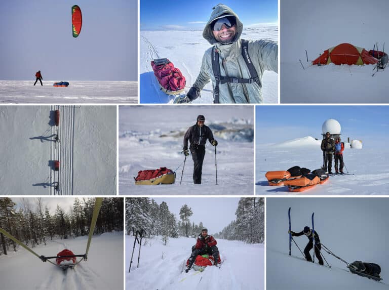 Valg af pulk til vinterture [Fif og råd] Polarfarer Erik B. Jørgensen på vintertur