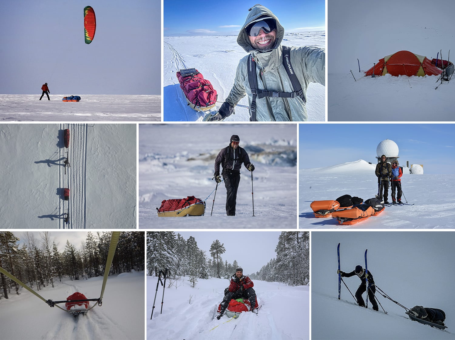 Valg af pulk til vinterture [Fif og råd] Polarfarer Erik B. Jørgensen på vintertur