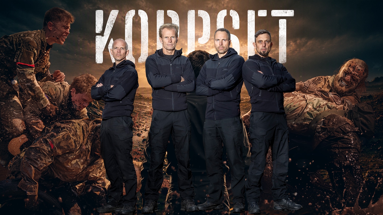 Korpset serie TV2, læs om deltagerne og instruktørerne her, komud.dk, Erik B. Jørgensen