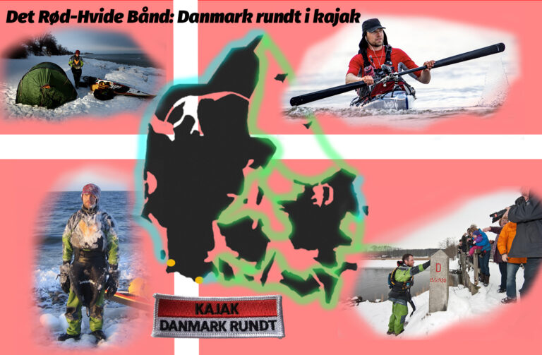 Det Rød-Hvide Bånd, Danmark rundt i kajak - Råd og fif til en god tur, af Erik B. Jørgensen