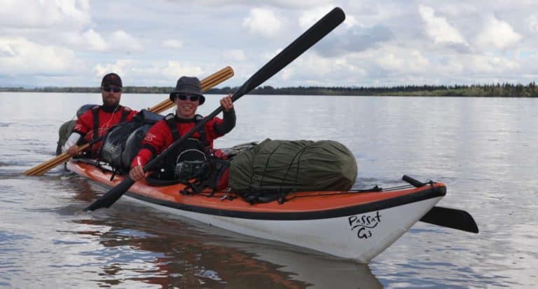 Anmeldelse: Gram kajak delbar pagajer, Yukon River