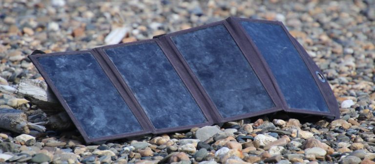 Anmeldelse af solcellen SolarBooster 24 Watt, A-Solar