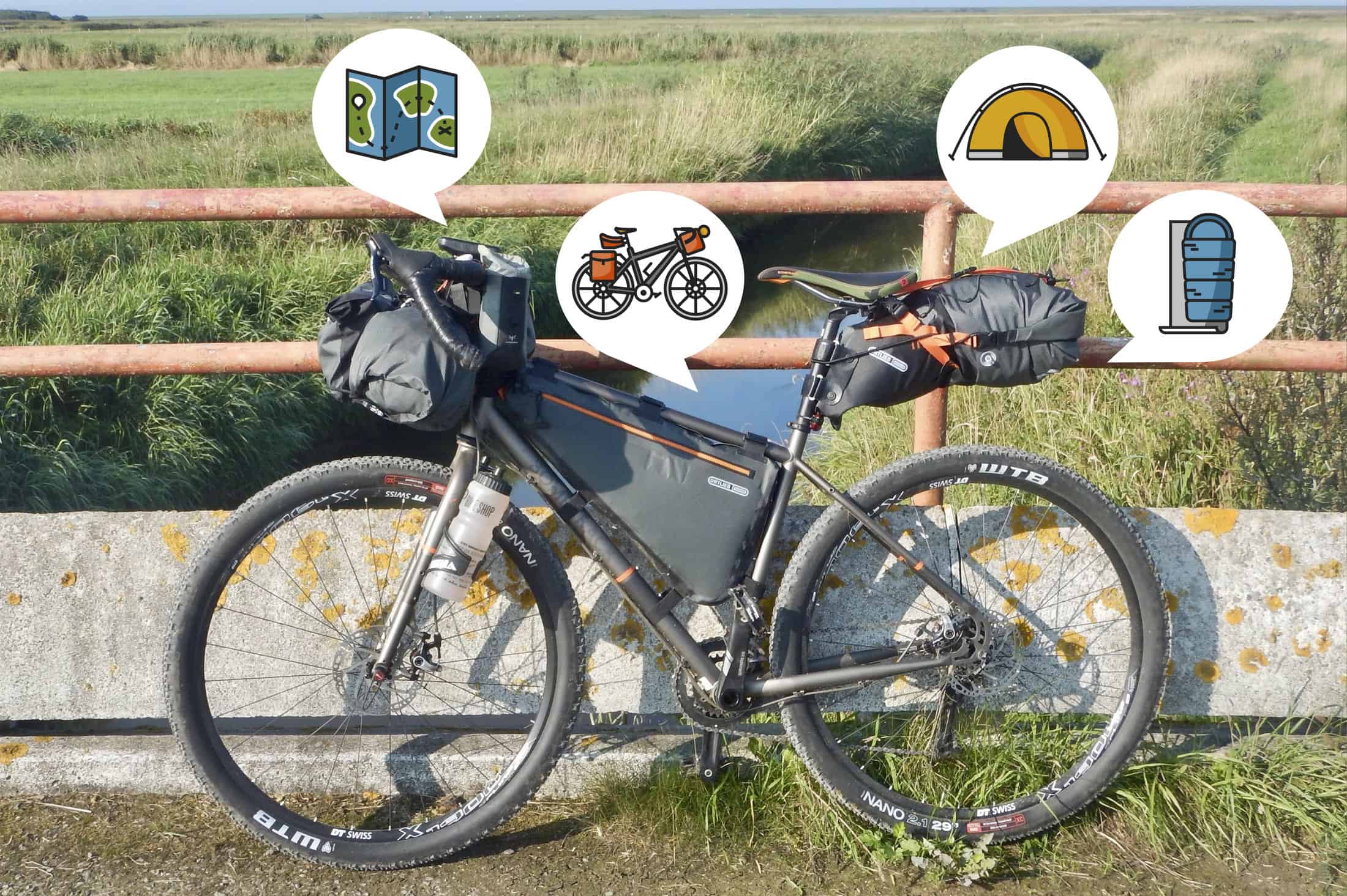 Bikepacking, oplev naturen og dyrlivet på to hjul. - En oplagt måde at udnytte stier, grusveje og vejen til at komme ud i naturen. Erik B. Jørgensen