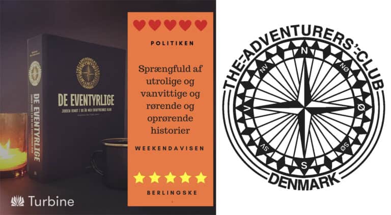 Boganmeldelse: DE EVENTYRLIGE: Jorden rundt i 80 år med Eventyrernes Klub