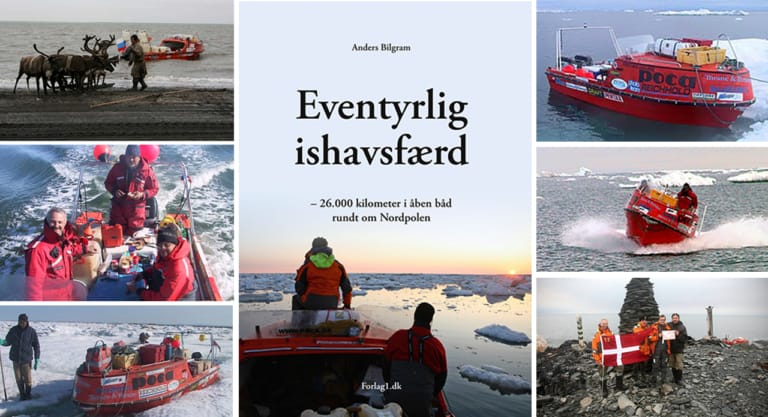 Bog: Eventyrlig ishavsfærd af Anders Bilgram.