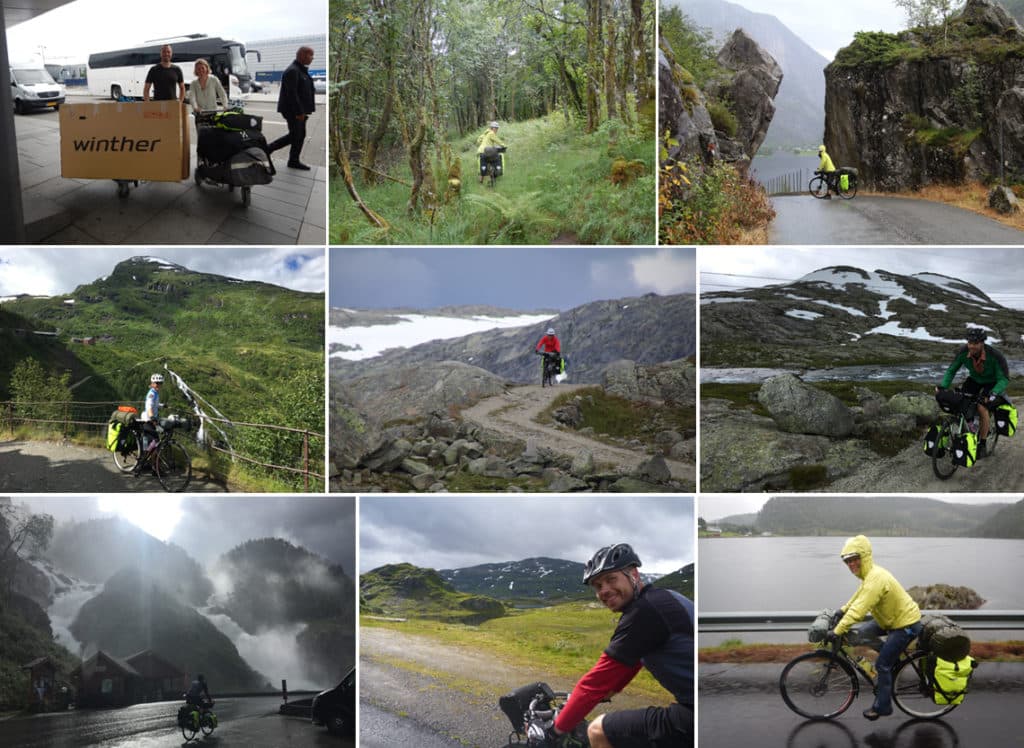 Cykeltur i Norge fra Bergen til Oslo, via indlandet