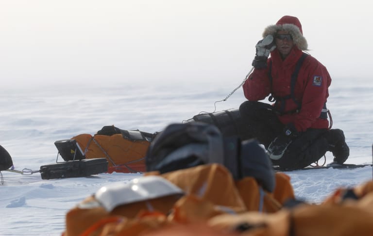 Erik B. Jørgensen på Ekspedition, Indlandsiskrydsning 2007, Grønland