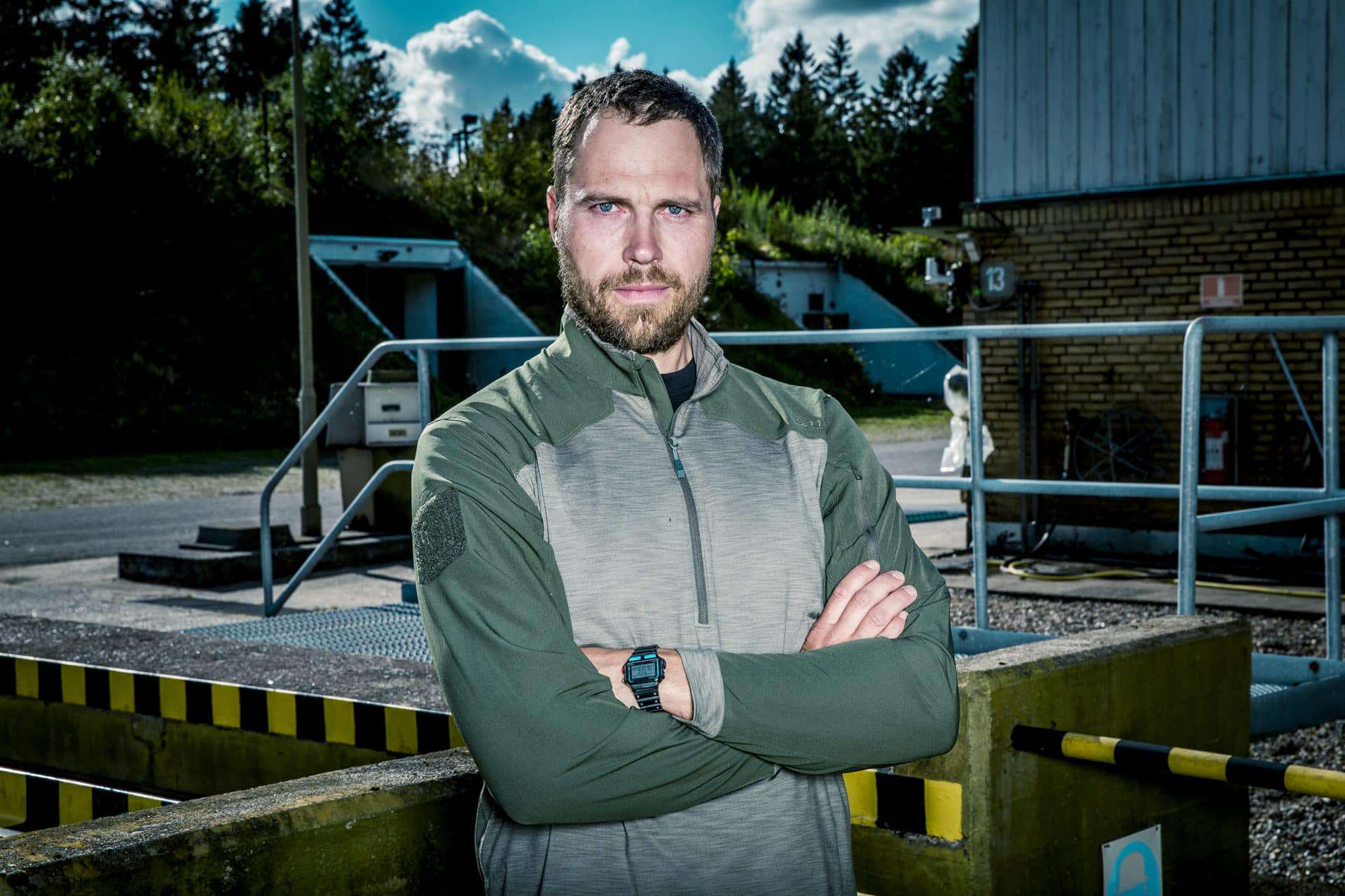 "Korpset", TV2, Instruktør Erik, Foto: Lars E. Andreasen/ TV 2