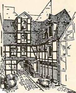 Eventyrernes Klub, Nyhavn, tegning