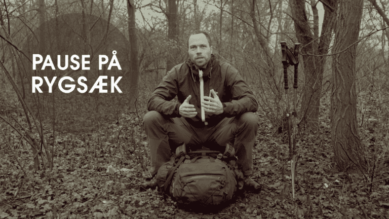 Fif og raad Pause under vandring paa rygsaekken - [Fif og råd] Pause under vandring, på rygsækken 7