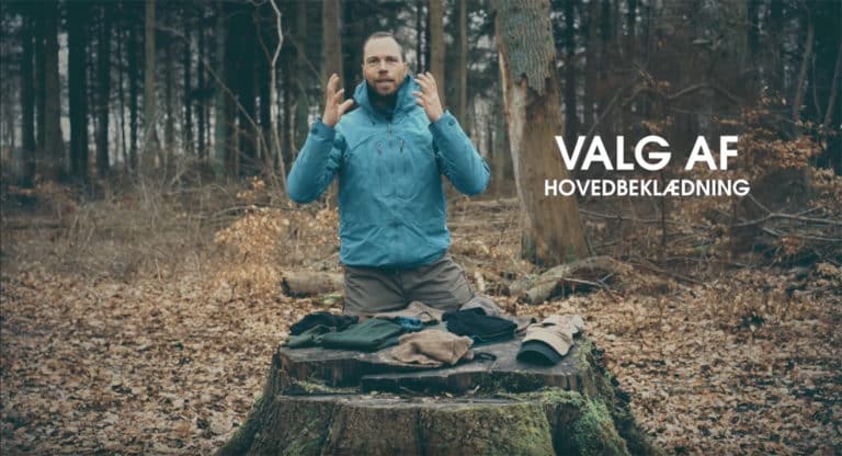 Fif og raad Valg af hovedbeklaedning generelt - Valg af hovedbeklædning, generelt, friluftsliv [Fif og råd] (film) 8